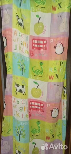 Двойной тюль в детскую комнату