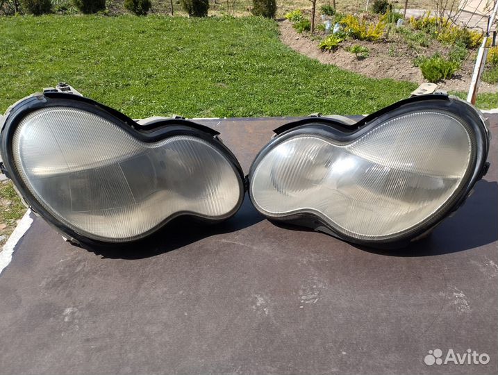 Фары на mercedes w 203