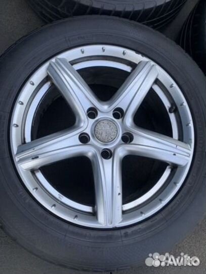 R17 Dunlop SP Sport Maxx 225/60, PCD 5x120 DIA 72.6