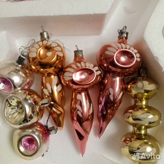 Ёлочные игрушки СССР