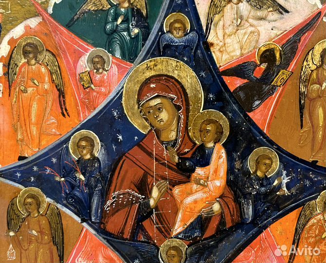 Икона Богородицы Неопалимая Купина