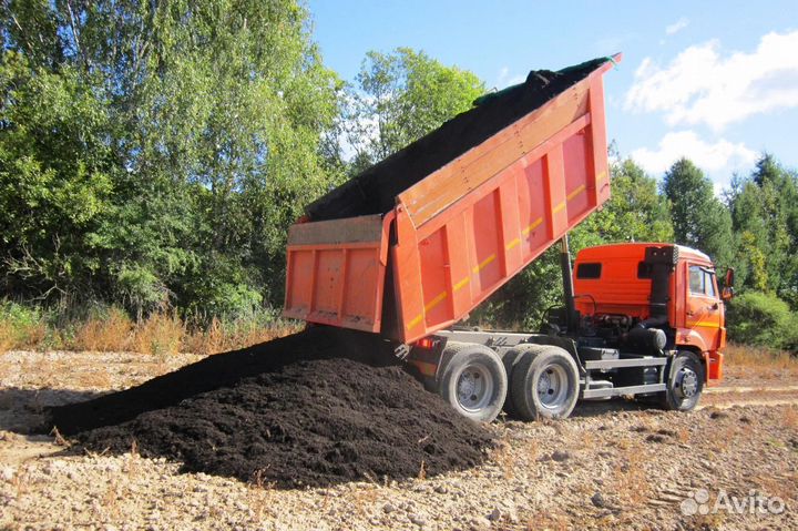 Чернозем, грунт, земля с доставкой