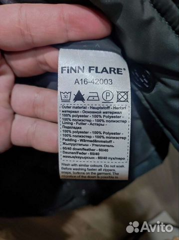 Пуховик finn flare