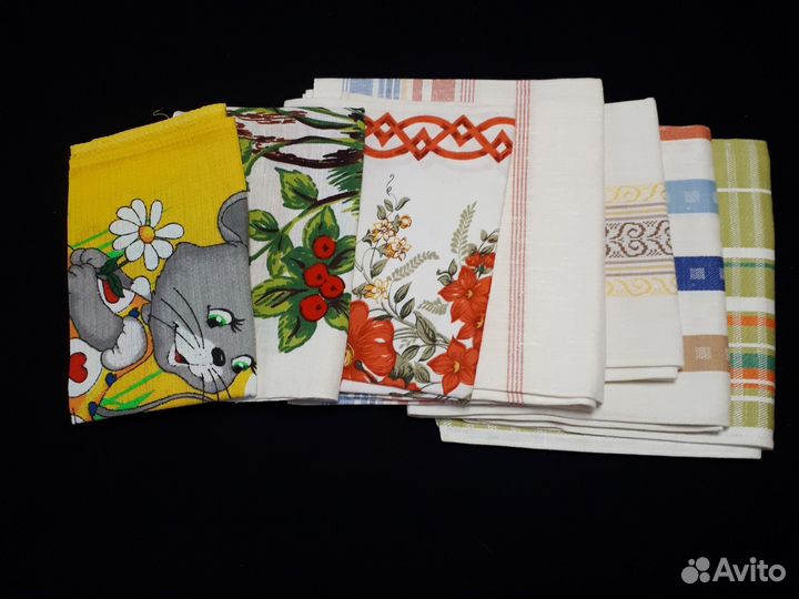 Кухонные полотенца лен