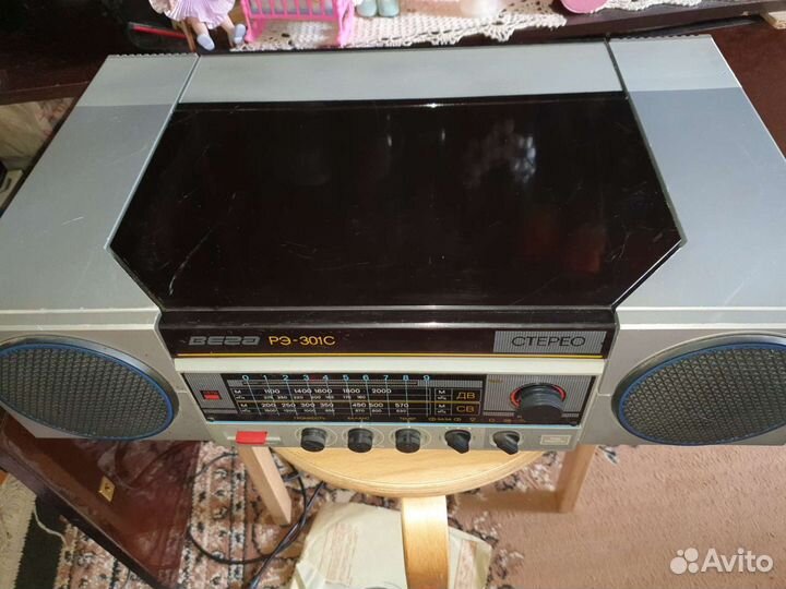 Проигрыватель винила вега рэ 301С