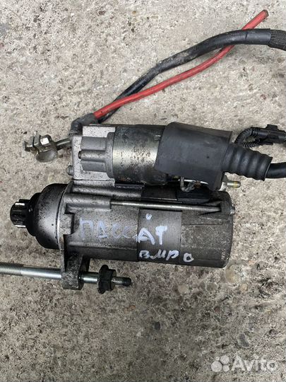 Стартер на volkswagen passat б6 2007г 2,0 BMP