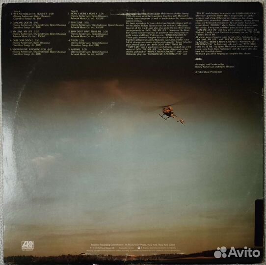 Виниловая пластинка abba