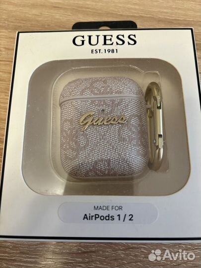 Чехол для airpods 1/2 guess