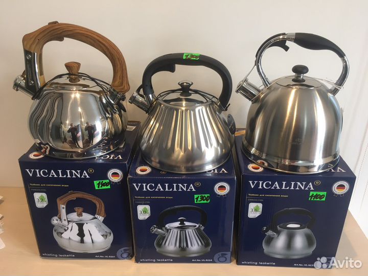 Чайник из нержавеющей стали vicalina