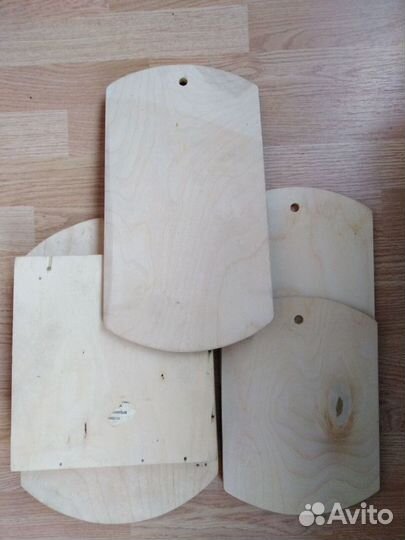 Набор деревянных досок разделочных(новый)