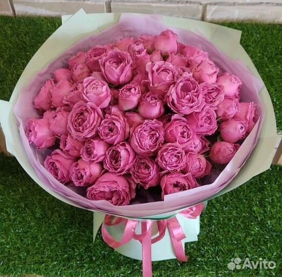 Цветы пионовидные розы