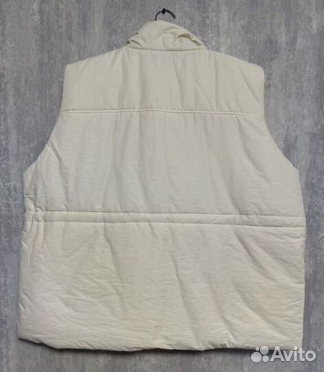 Жилетка женская белая плюс сайз размер 54