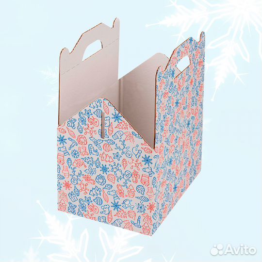 Коробка подарочная 25х20х17 см