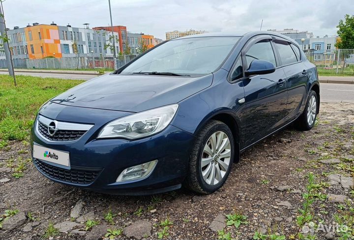 Opel Astra 1.4 AT, 2012, 163 500 км