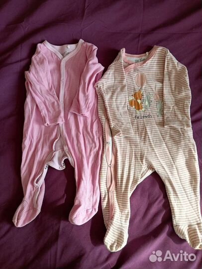 Боди для девочки 68