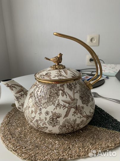 Чайник эмалированный