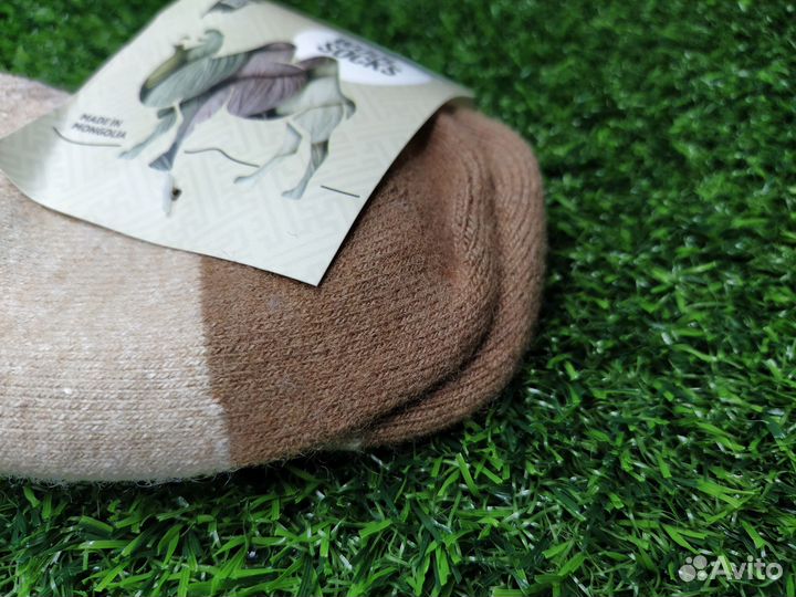 Шерстяные верблюжьи носки высокие. Монголия 41-43