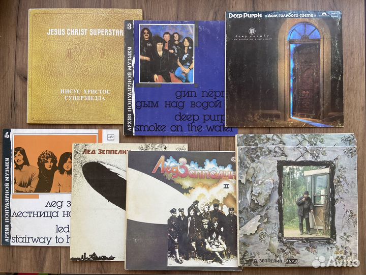 Виниловые пластинки тяжелый рок