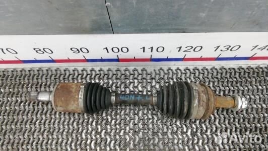 Привод передний левый mitsubishi pajero 4 (4DN07KS