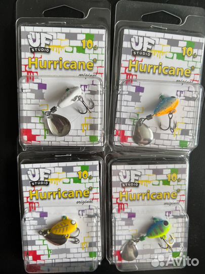 Тейл спиннер Hurricane блесна на щуку окуня жереха