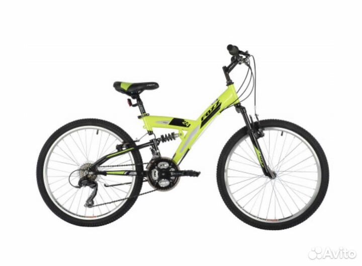 Подростковый велосипед Stern зеленый, размер 14