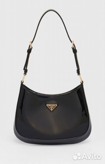 Лакированная сумка Prada Cleo