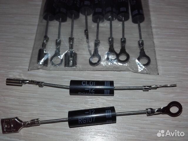 Диод для свч-печи, предохранитель