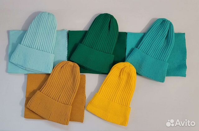 Шапка + снуд демисезонные (ед.р. 52-56)