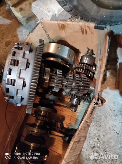 Kawasaki zzr 400-1 1993 года в разбор