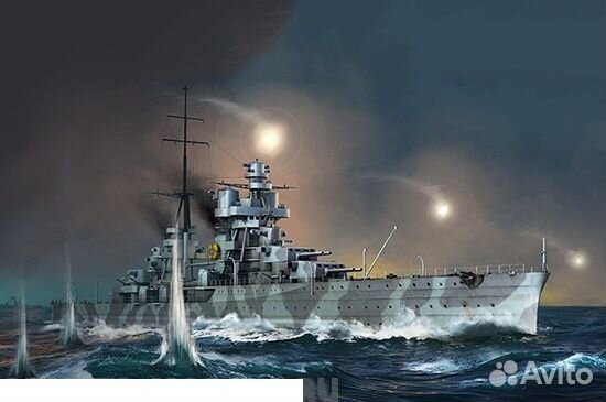 Сборная модель корабля Trumpeter 05348