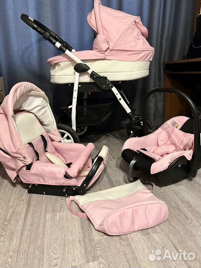 Детская коляска 3в 1