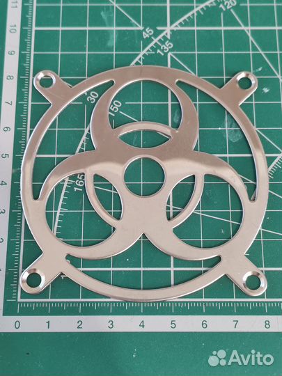 Решетка вентилятора 80х80 (grill)