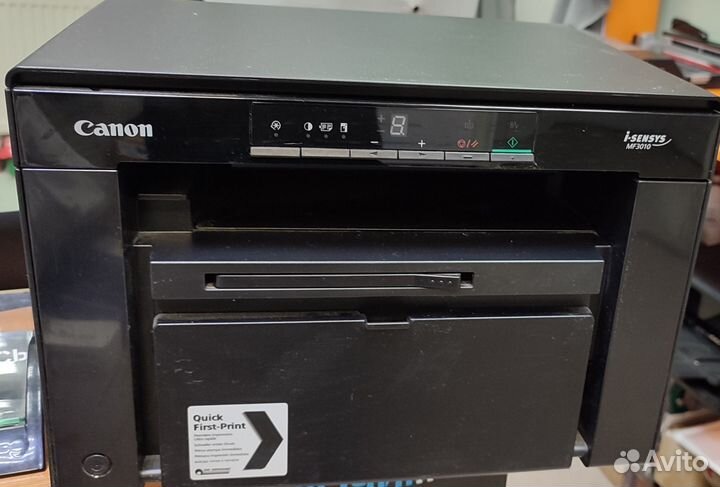 Мфу Canon i-sensys MF 3010 с тремя картриджами