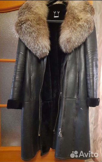 Дубленка женская 50
