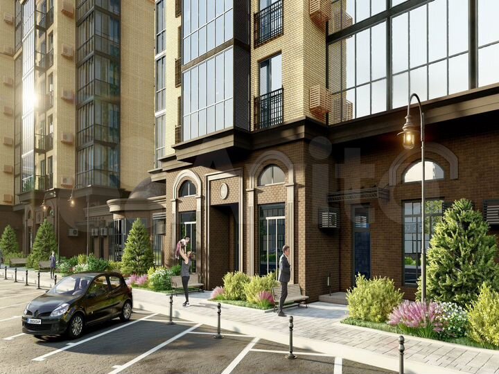 3-к. квартира, 91,4 м², 9/9 эт.