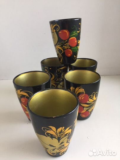 Посуда хохлома