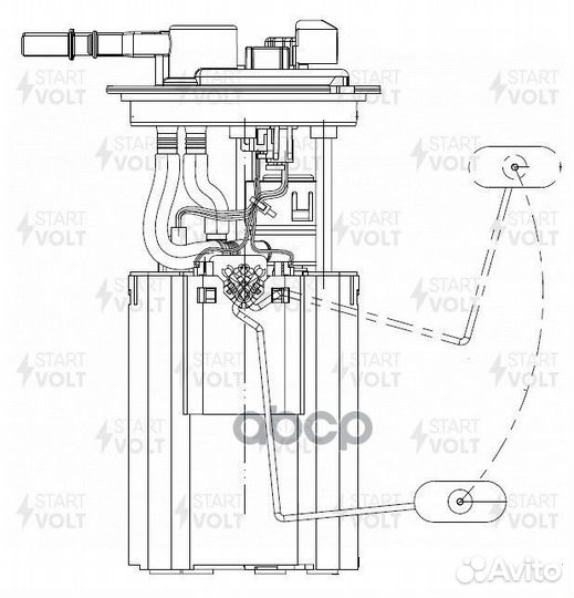 Модуль топливного насоса SFM 1564 startvolt