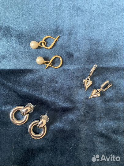 Серьги с жемчугом