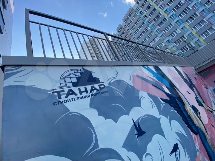 2-к. квартира, 52,4 м², 6/9 эт.