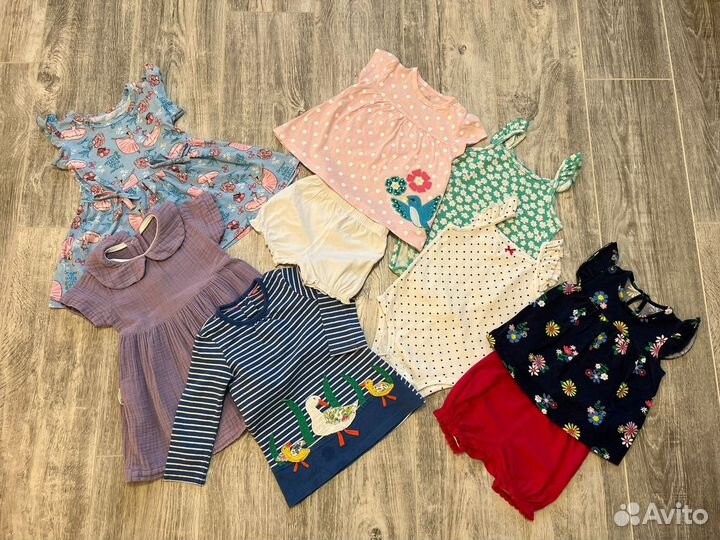 Одежда на девочку р. 80 пакетом