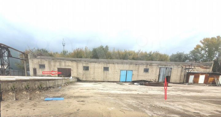 500 -1000м², 2 ворот рампа + 