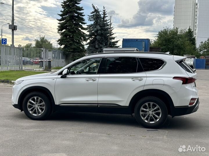 Hyundai Santa Fe 2.2 AT, 2019, 87 000 км