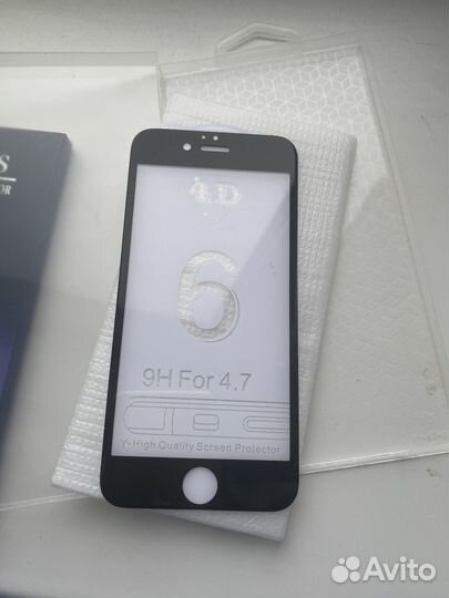 Защитное стекло на iPhone 6s,6