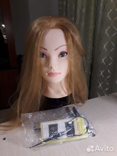 Голова-манекен для причёсок