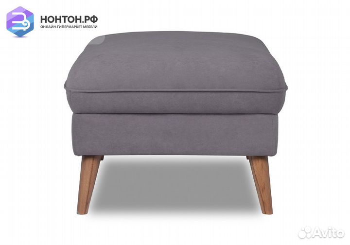 Банкетка Энн серая