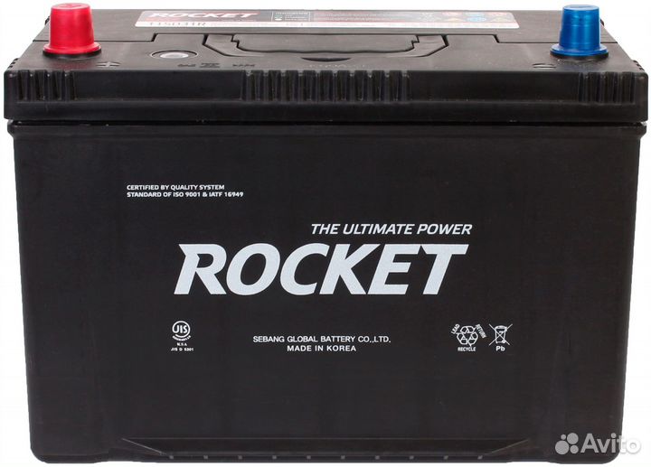 Rocket 6CT- 100 SMF (125D31 ) аккумулятор