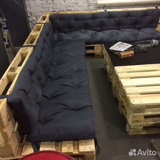 Подушки для садовый мебели из паллет