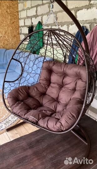 Подвесное кресло кокон для двоих