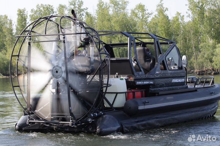 Аэролодка SibEX Magnum 380 л.с атмо. Завод