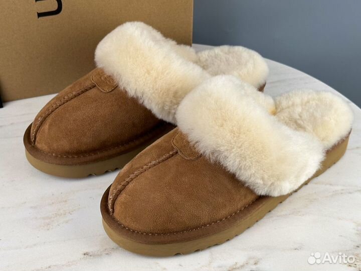 Тапочки UGG Slippers Scuffette Chestnut unisex